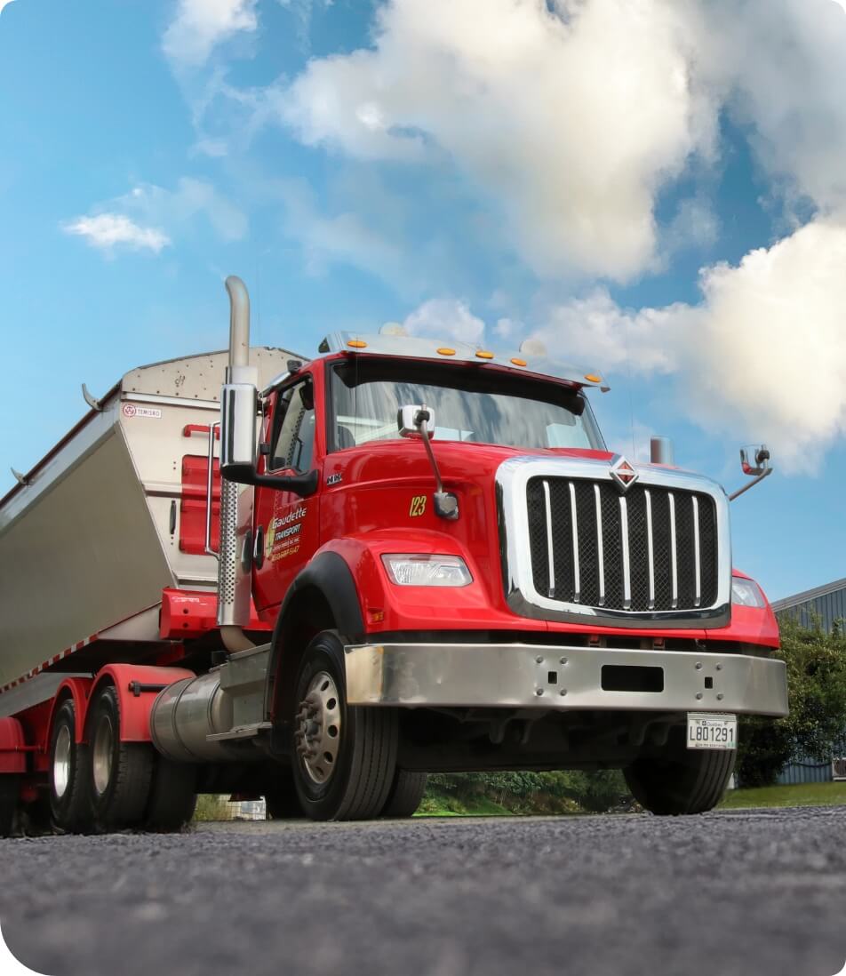 transport en vrac sur la Rive-sud